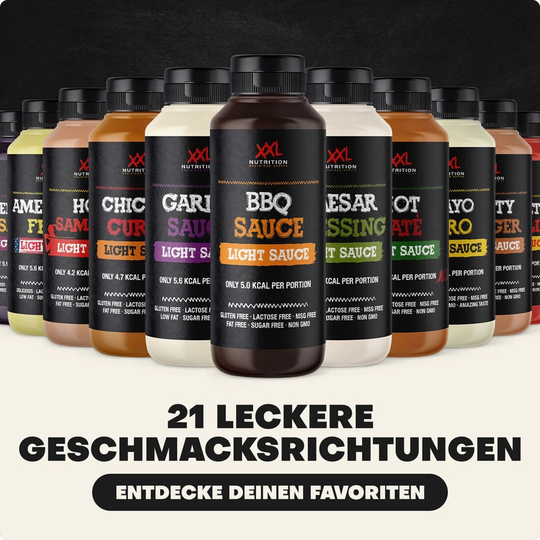 XXL Nutrition Light Sauce 265ml Bottle