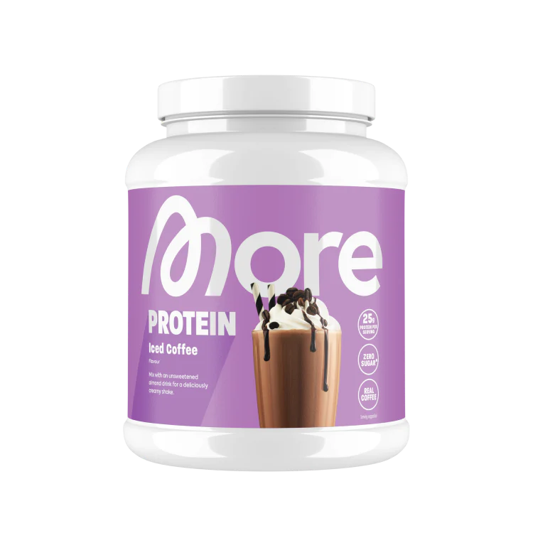 More Nutrition Total Protein iced coffee