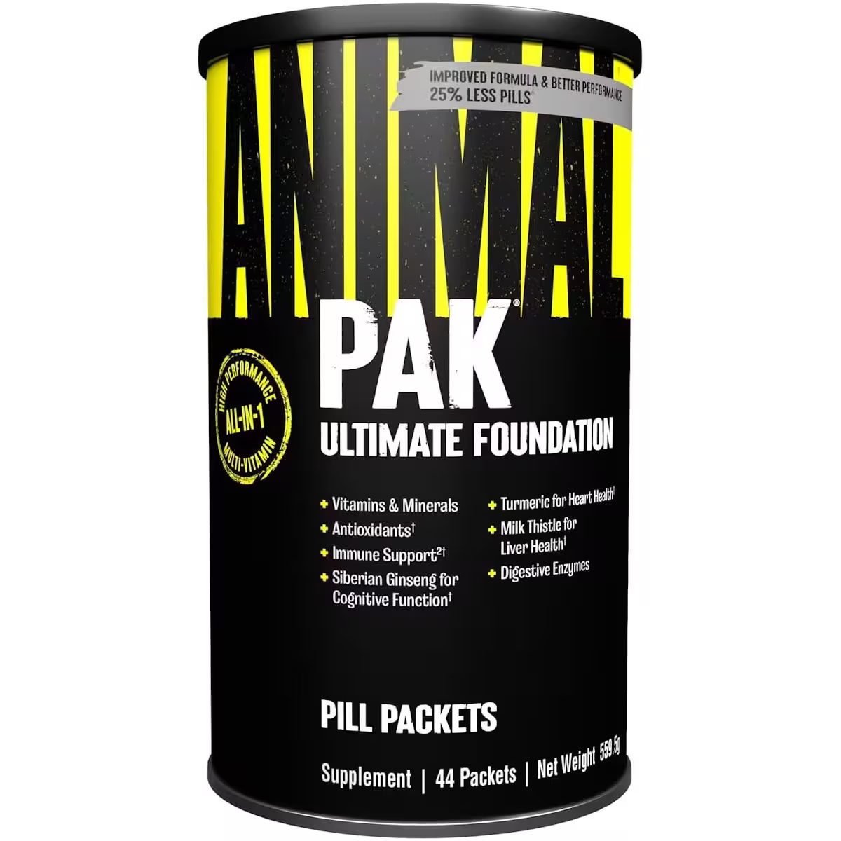 Universal Animal Pak 44 Serv.