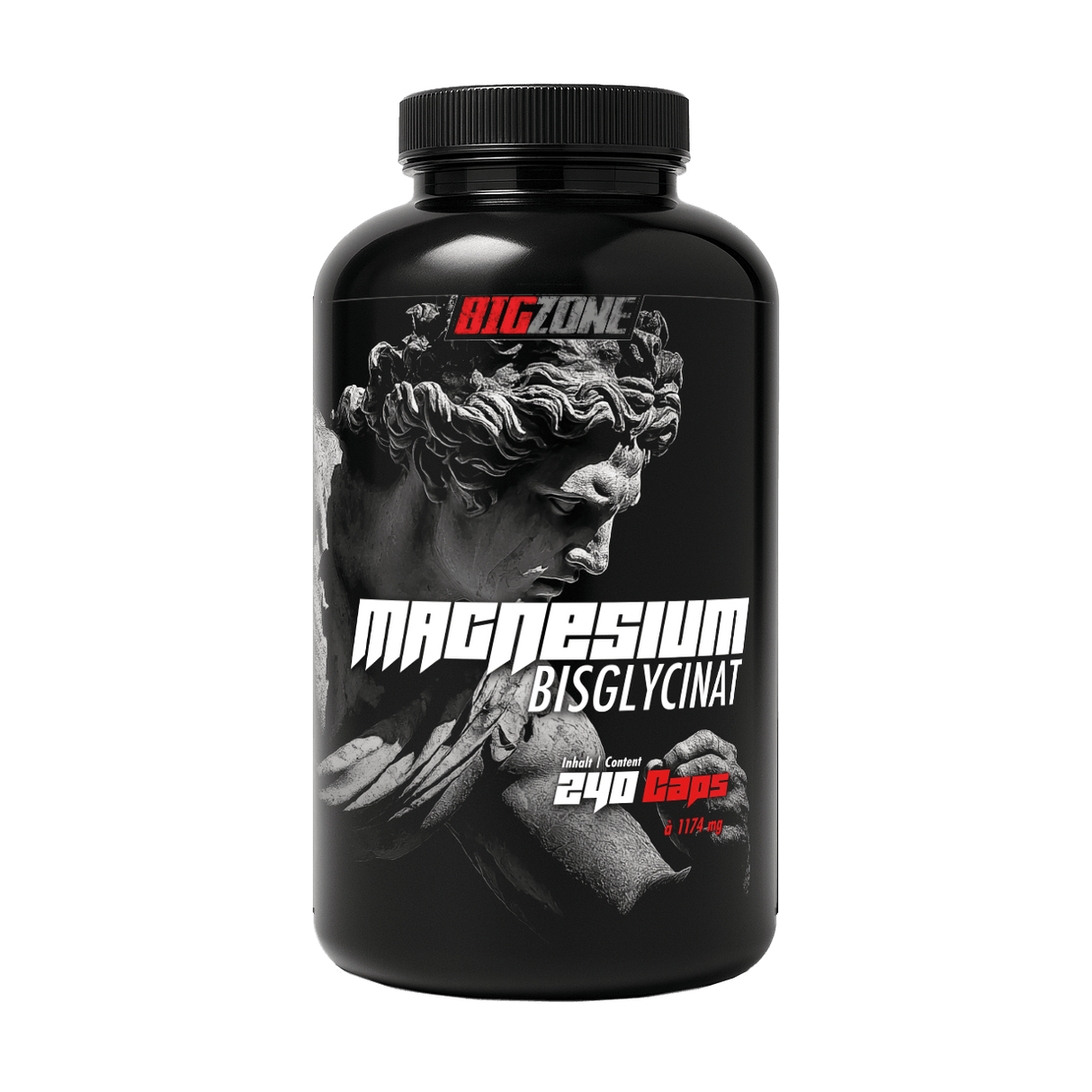 Big Zone Magnesium Bisglycinat 240 Kapseln