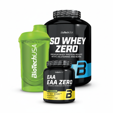 BioTechUSA Produktkomposition mit einem Shaker