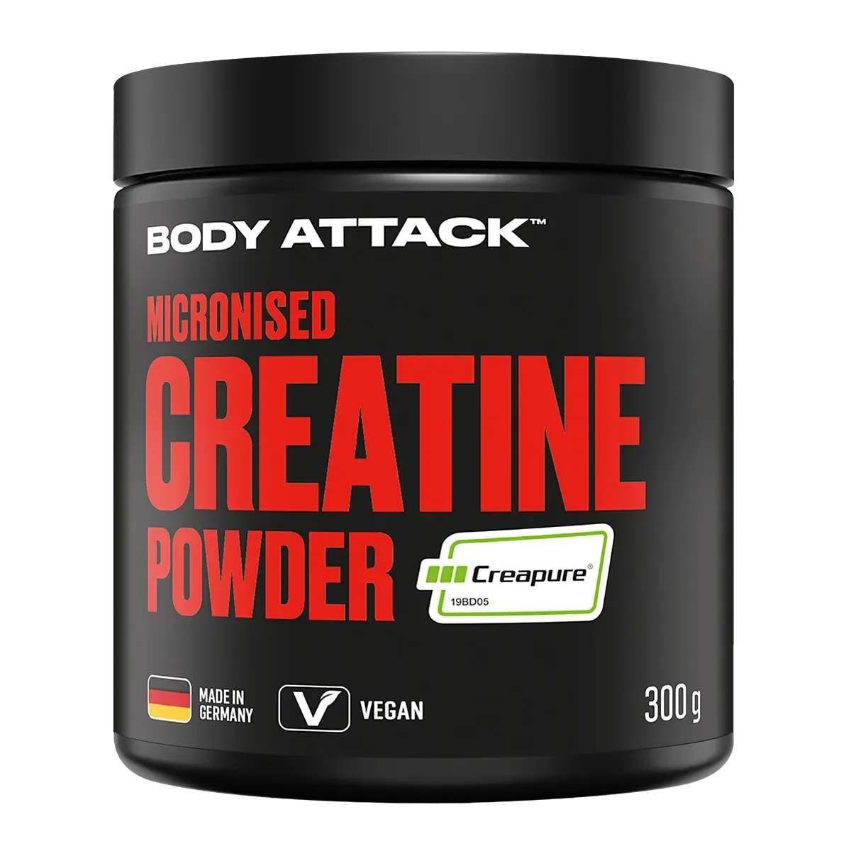 Body Attack Creapure Micronised Creatine 300g