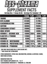 BPS-Pharma #NOT4PUSSY Booster 240g