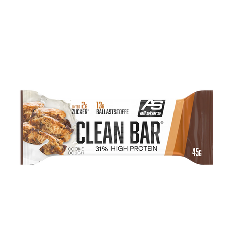All Stars Clean Bar 45g Riegel Cookie Dough