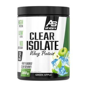 All Stars Clear Isolate Protein 300g green apple