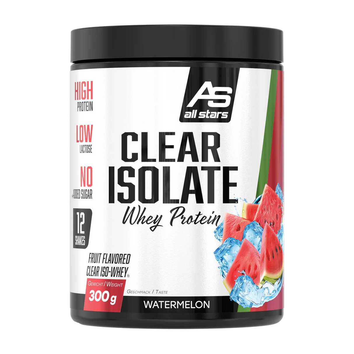 All Stars Clear Isolate Protein 300g watermelon
