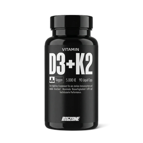 Big Zone Vitamin D3 + K2 - 90 Kapseln