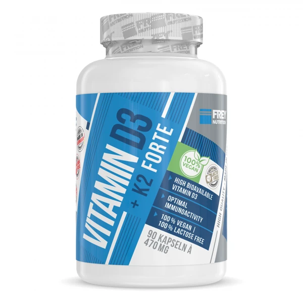 Frey Nutrition Vitamin D3 + K2