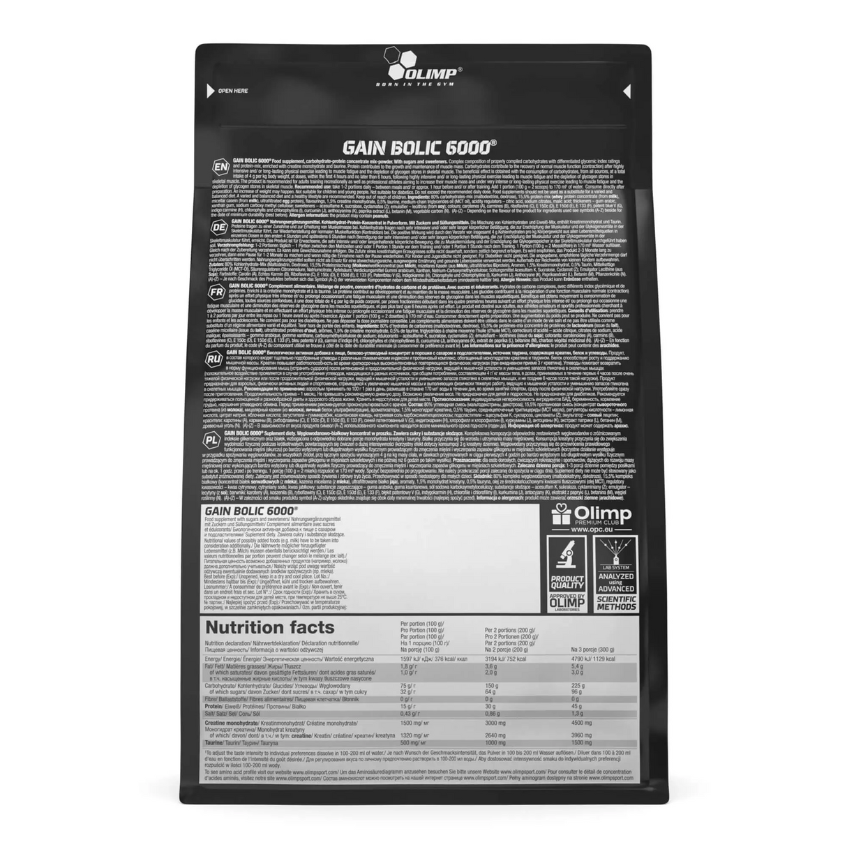 Olimp Gain Bolic 6000