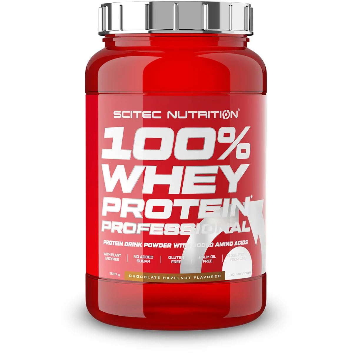 scitec nutrition 100% whey protein professional 920g chocolate hazelnut