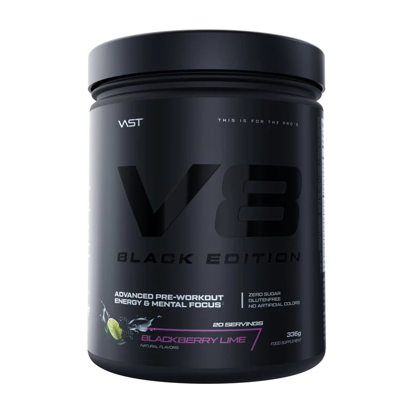 Vast V8 Total Energy 314g Pre Booster blackberry lime