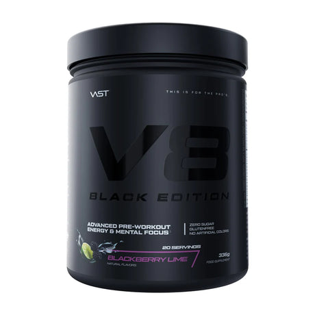 Vast V8 Total Energy 314g Pre Booster blackberry lime