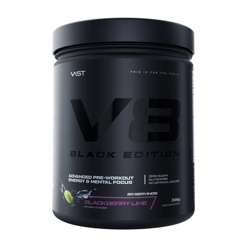 Vast V8 Total Energy 314g Pre Booster blackberry lime