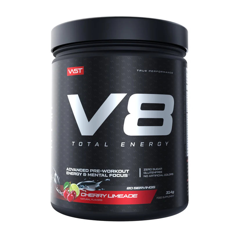 Vast V8 Total Energy 314g Pre Booster cherry liemade