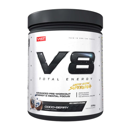 Vast V8 Total Energy 314g Pre Booster coco-berry