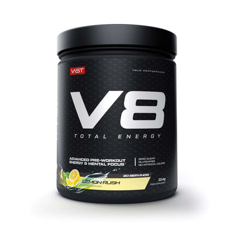 Vast V8 Total Energy 314g Pre Booster lemon rush