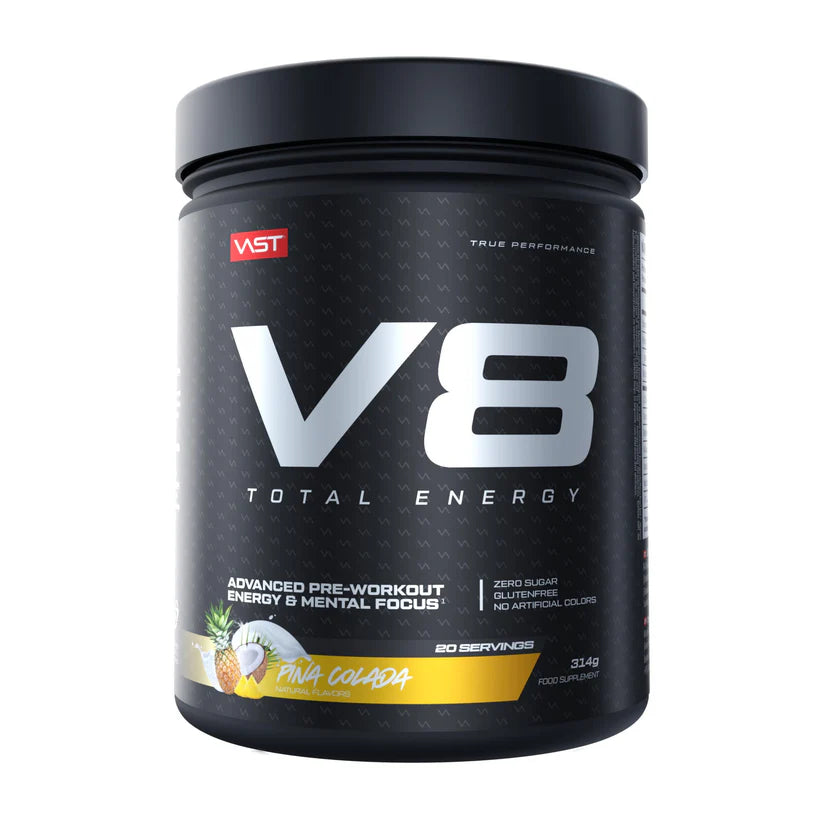 Vast V8 Total Energy 314g Pre Booster pina colada
