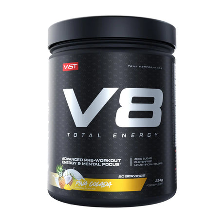 Vast V8 Total Energy 314g Pre Booster pina colada