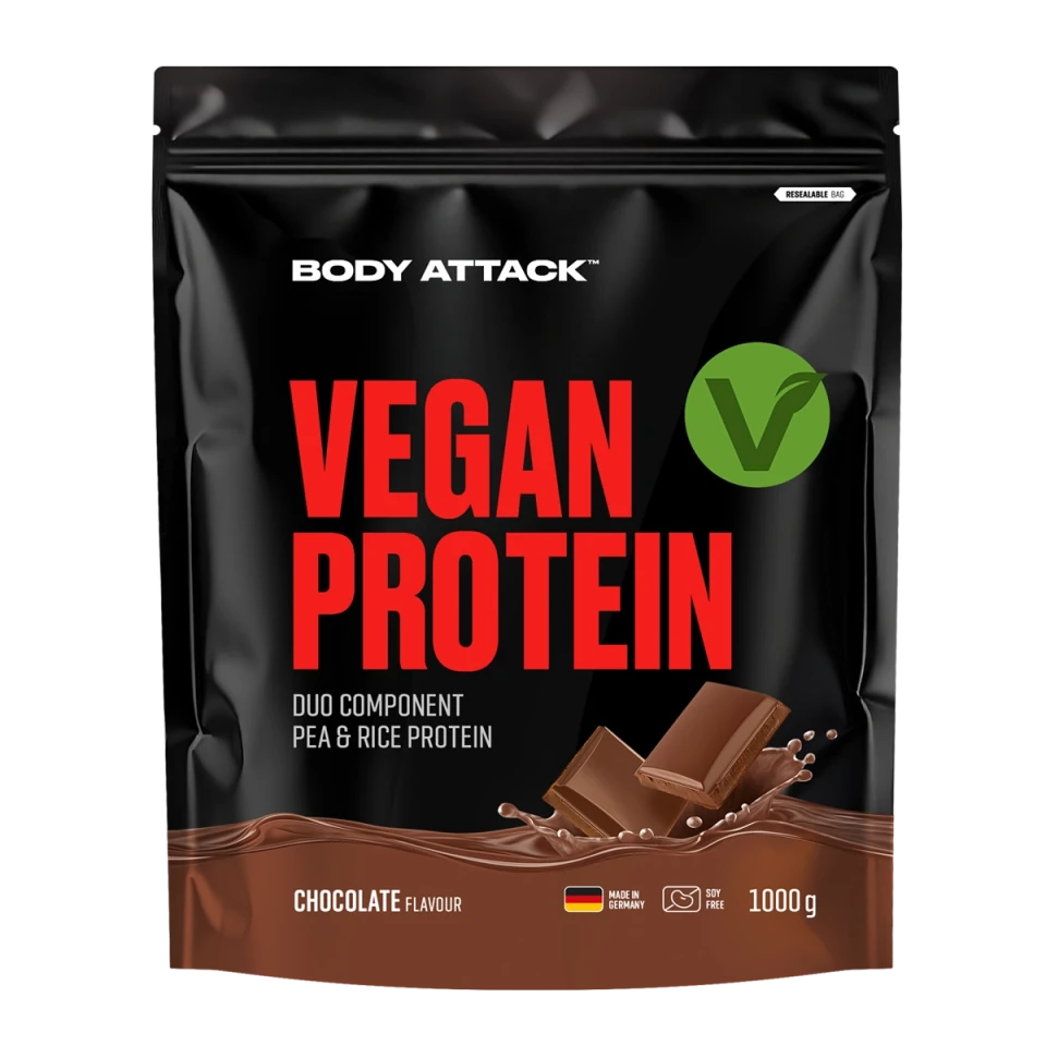 Body Attack Vegan Protein 1kg Chocolate