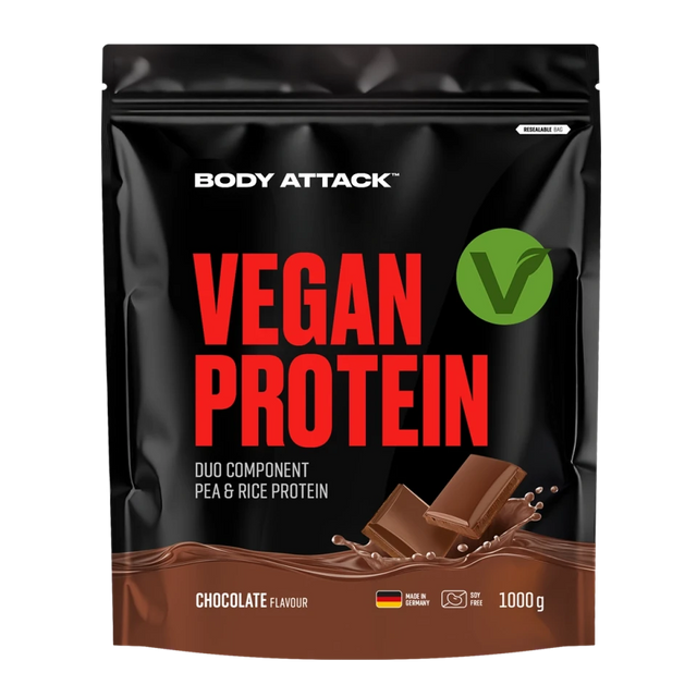 Body Attack Vegan Protein 1kg Chocolate