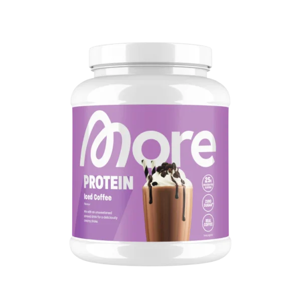 More Nutrition Total Protein iced coffee