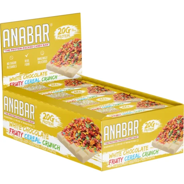 Anabar Proteinriegel white chocolate fruity cereal crunch